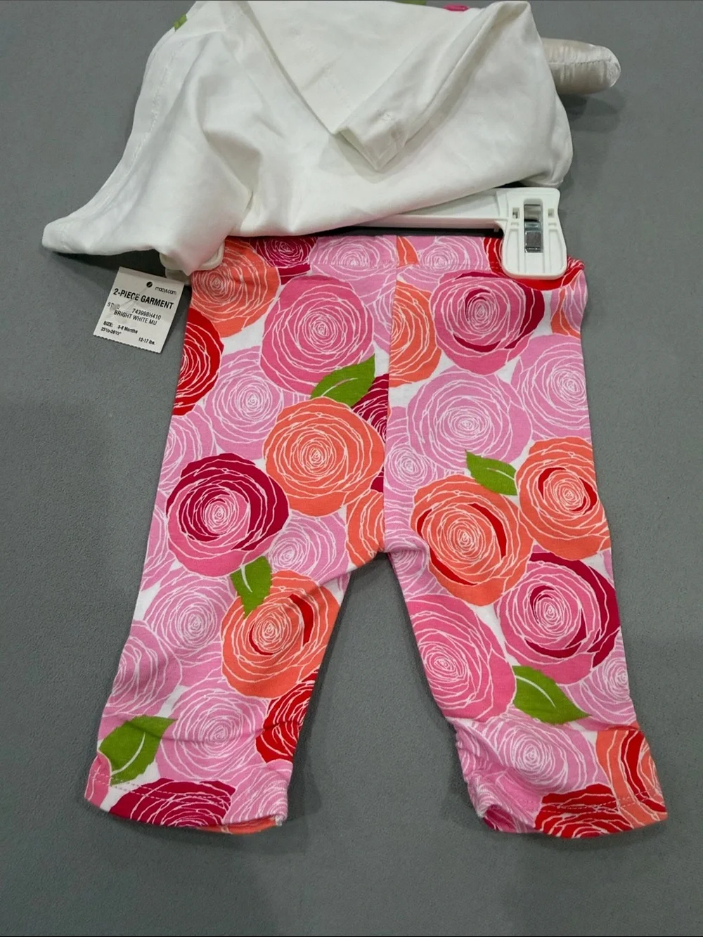 First Impressions 2-Piece Floral Outfit Set | 3–6 Months